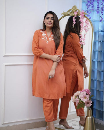 Classy Embroidery Kurta Set