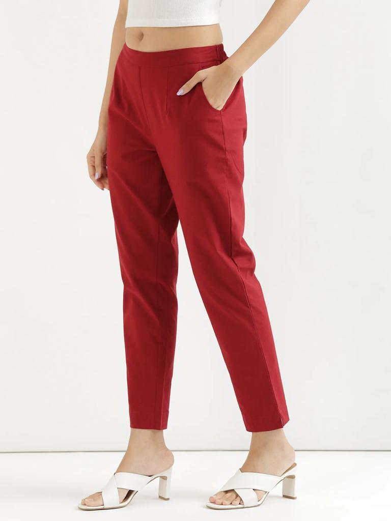 Simple Cotton Pants - Shukrana Fashion