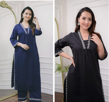 Rayon Stylish Kurta Set