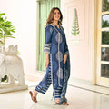 Cotton Silk Suit Set With Traditional Print - Shukrana Fashion