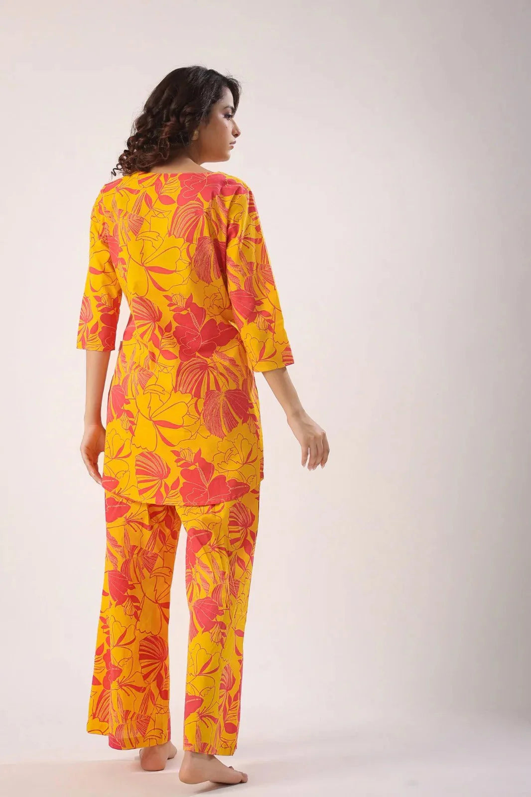 Mustard Cotton Cord Set